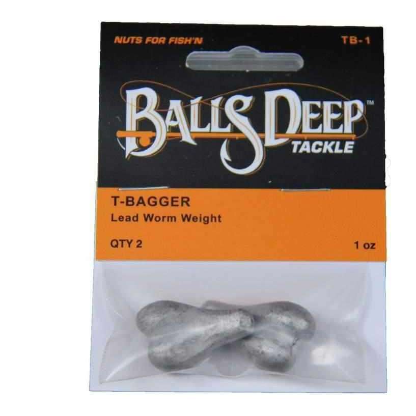 1 oz Worm Weights - 3 Pack (6 Weights)