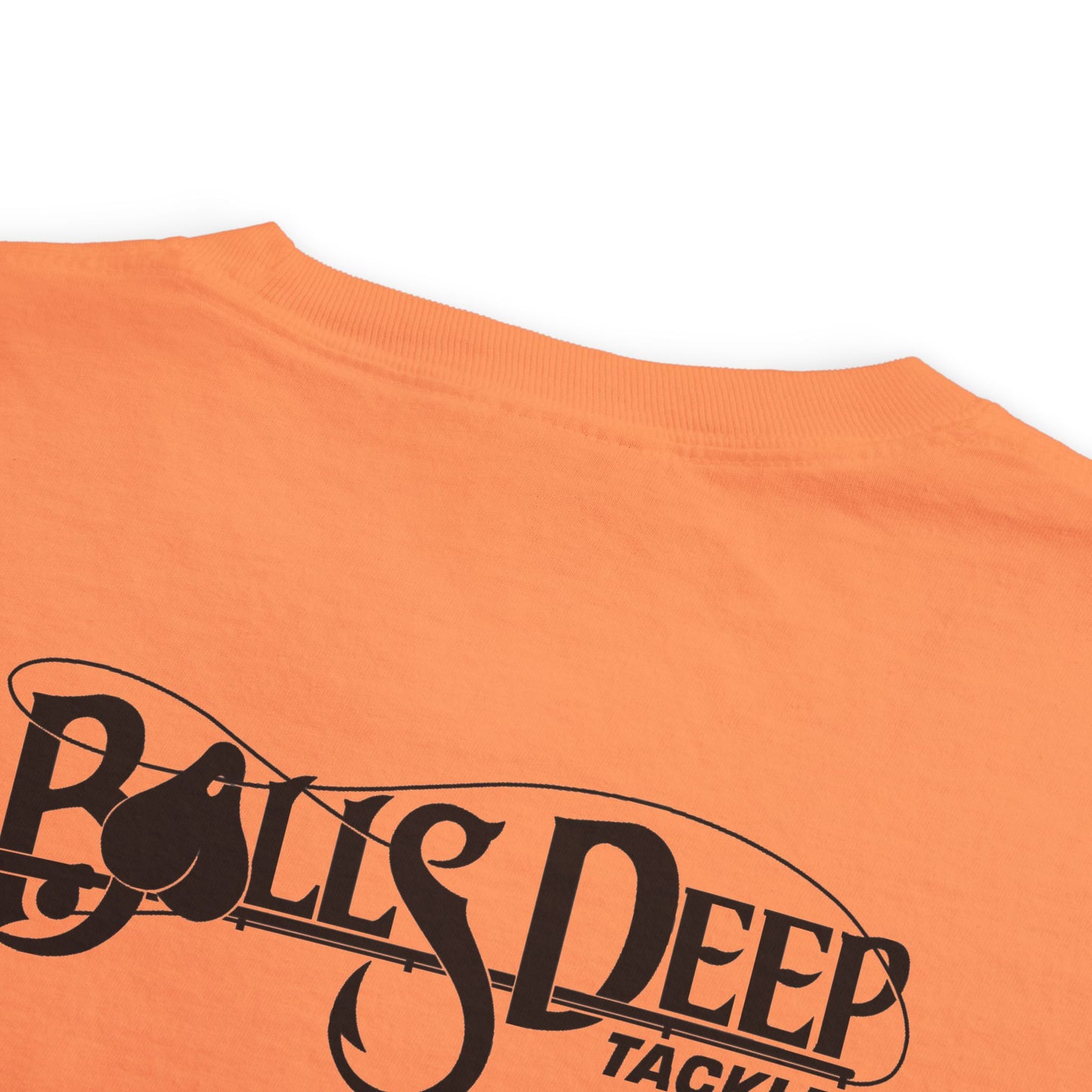 Balls Deep Tackle Signature Logo Pocket Tee (Comfort Colors)