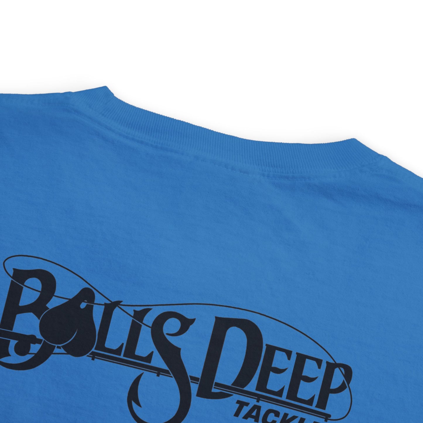 Balls Deep Tackle Signature Logo Pocket Tee (Comfort Colors)