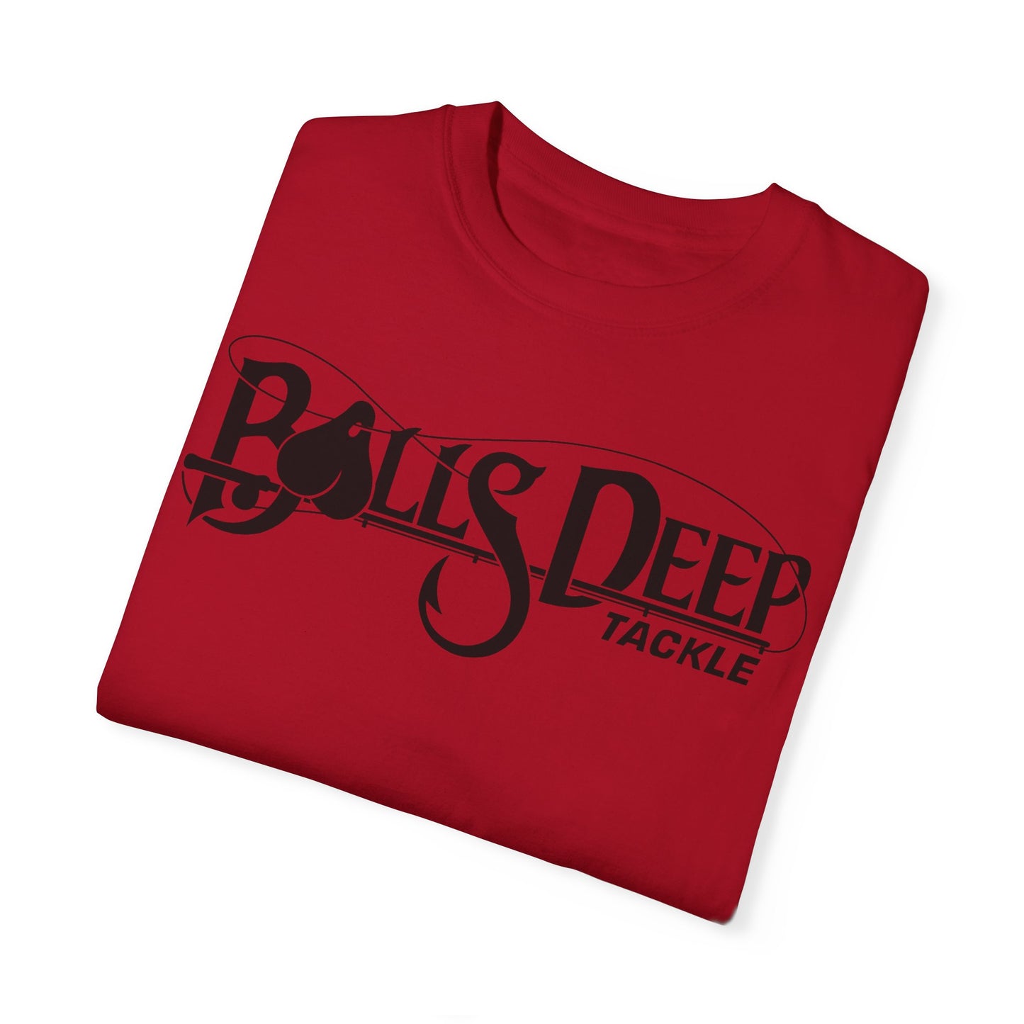 Balls Deep Tackle Women's Signature Logo Tee (Comfort Colors)