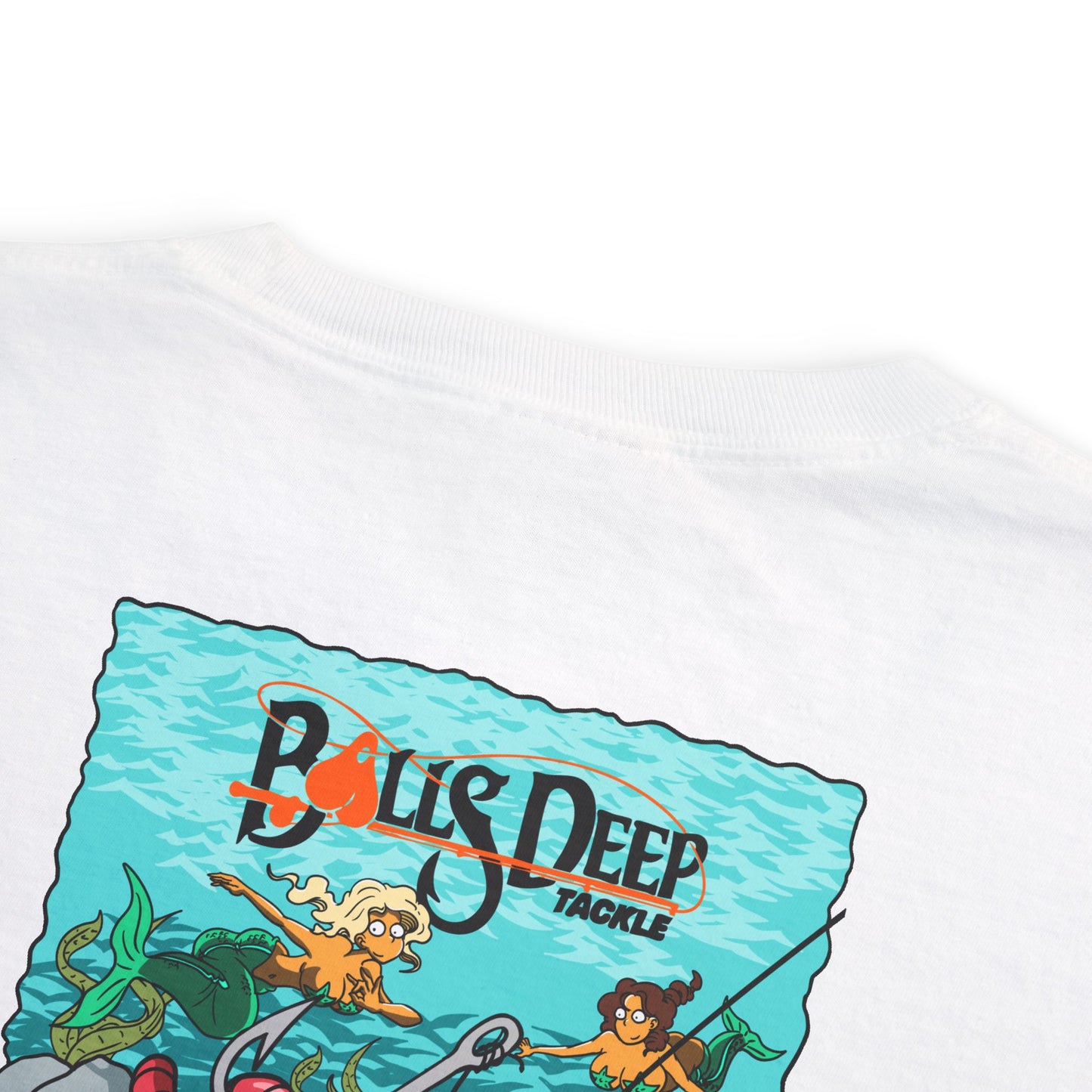 Balls Deep Tackle Signature Graphic Pocket Tee (Comfort Colors)