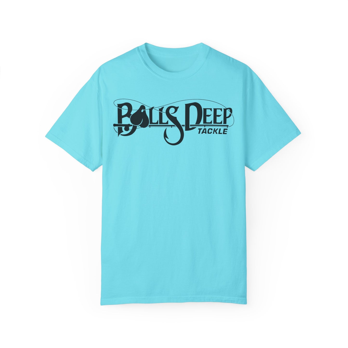 Balls Deep Tackle Women's Signature Logo Tee (Comfort Colors)