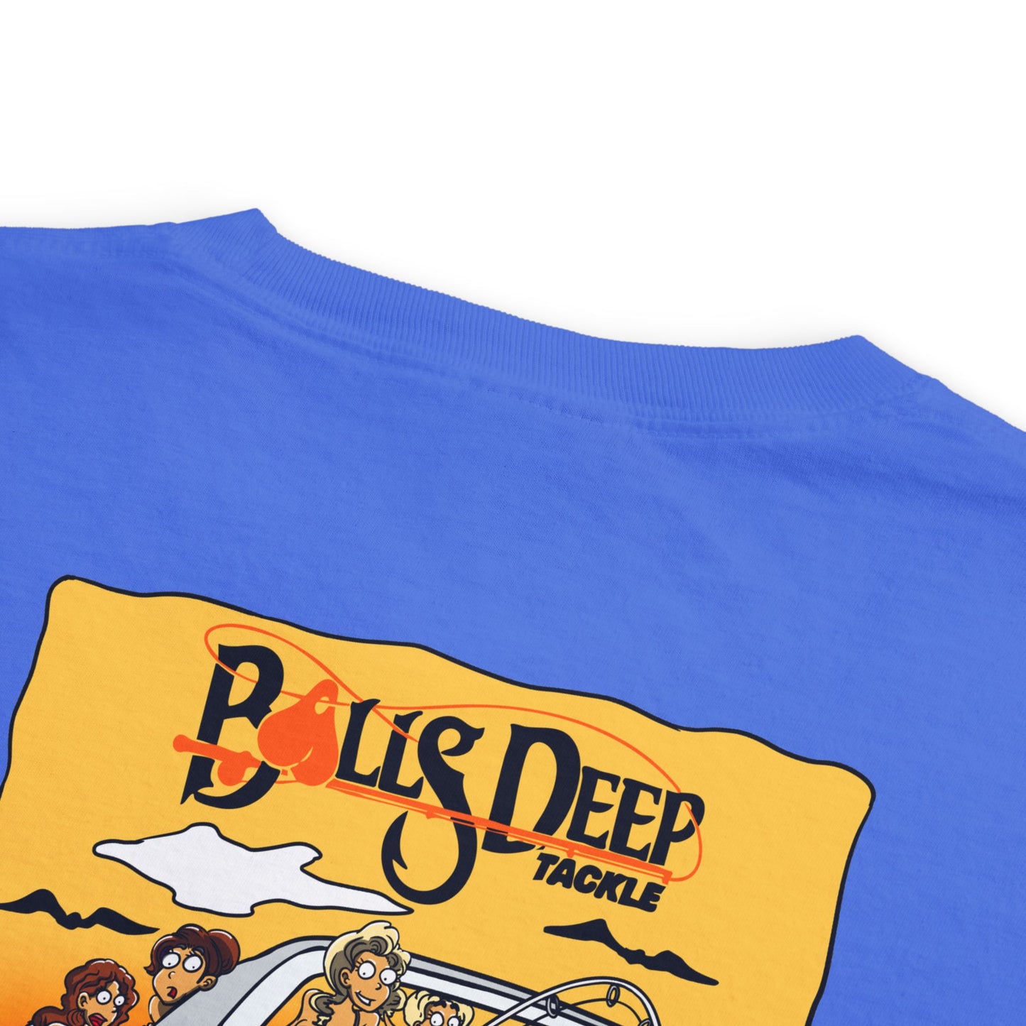 Balls Deep Tackle Signature Graphic Pocket Tee - ADULT (Comfort Colors)