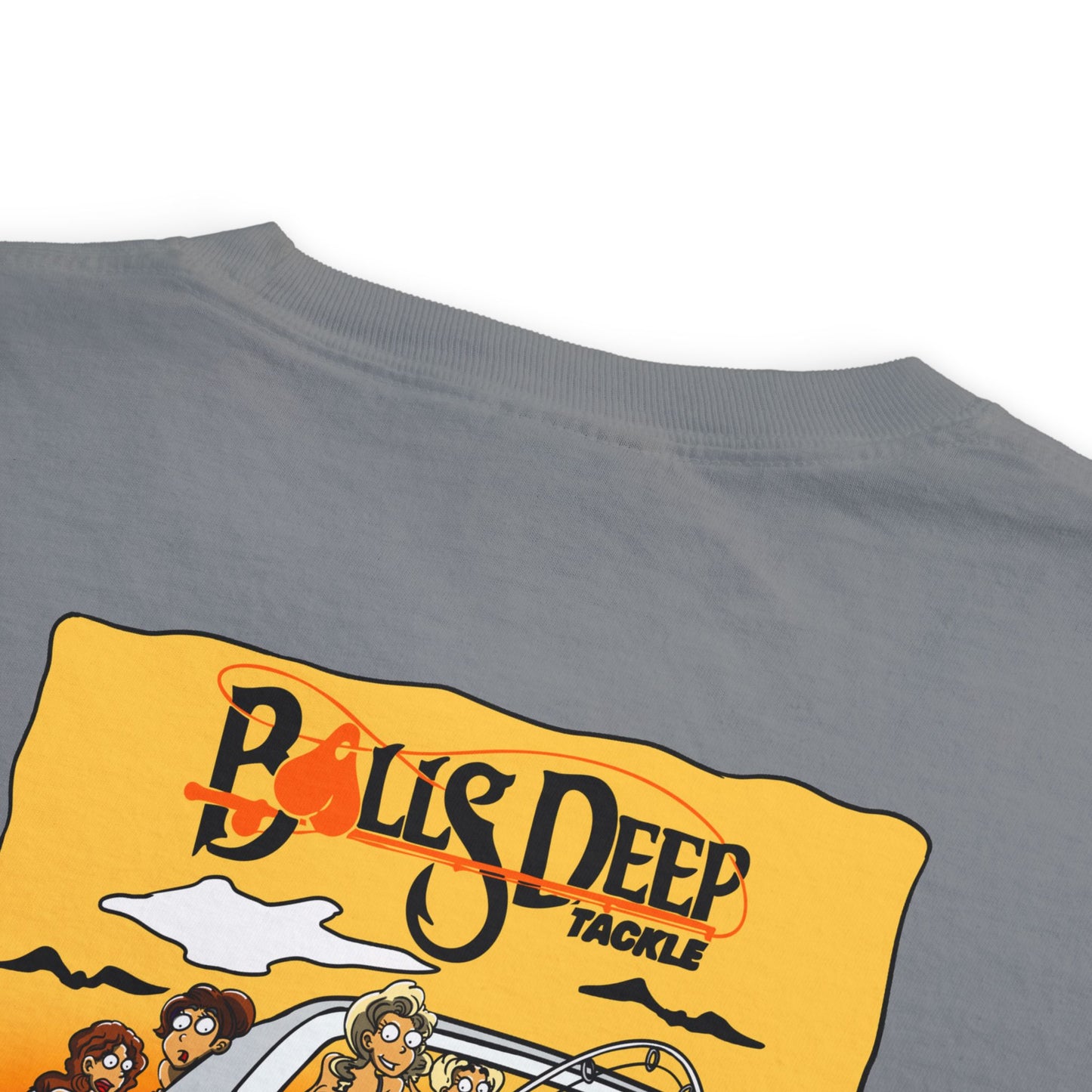 Balls Deep Tackle Signature Graphic Pocket Tee - ADULT (Comfort Colors)