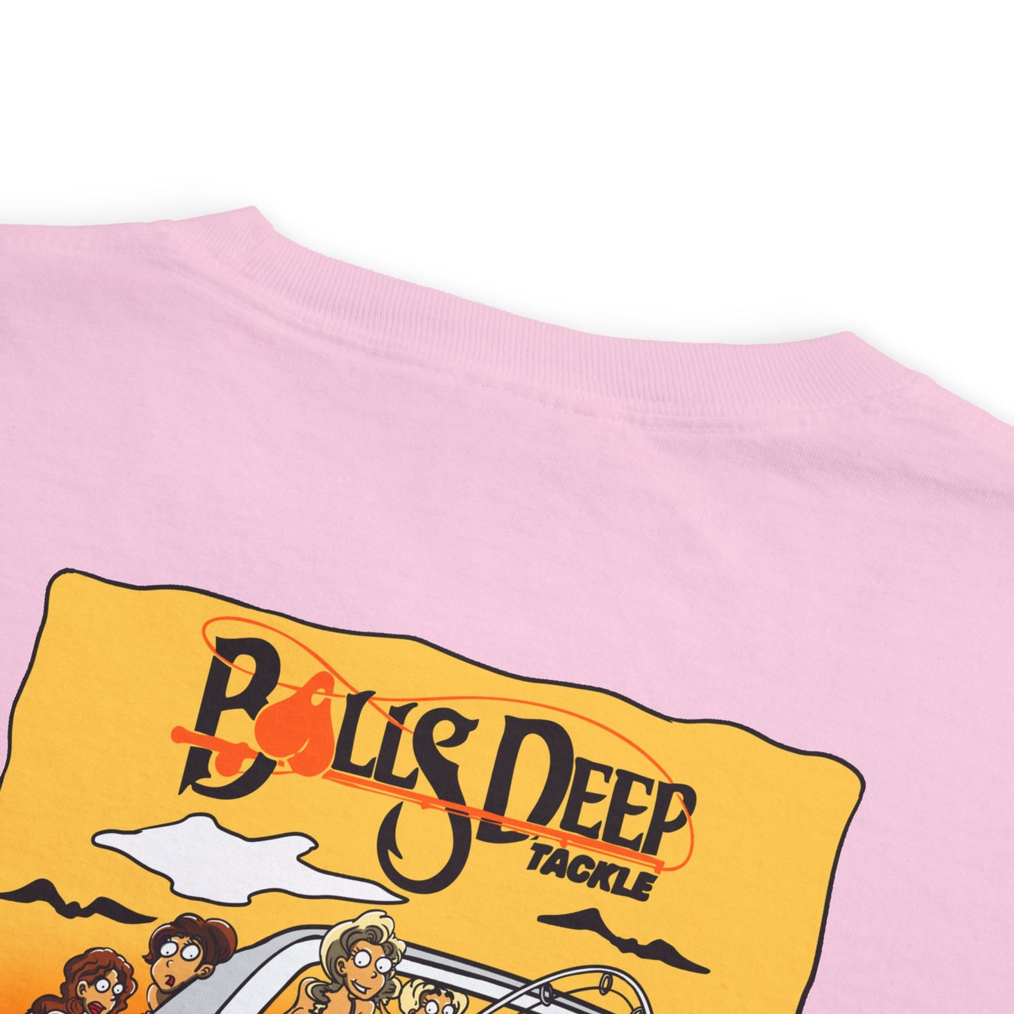 Balls Deep Tackle Signature Graphic Pocket Tee - ADULT (Comfort Colors)