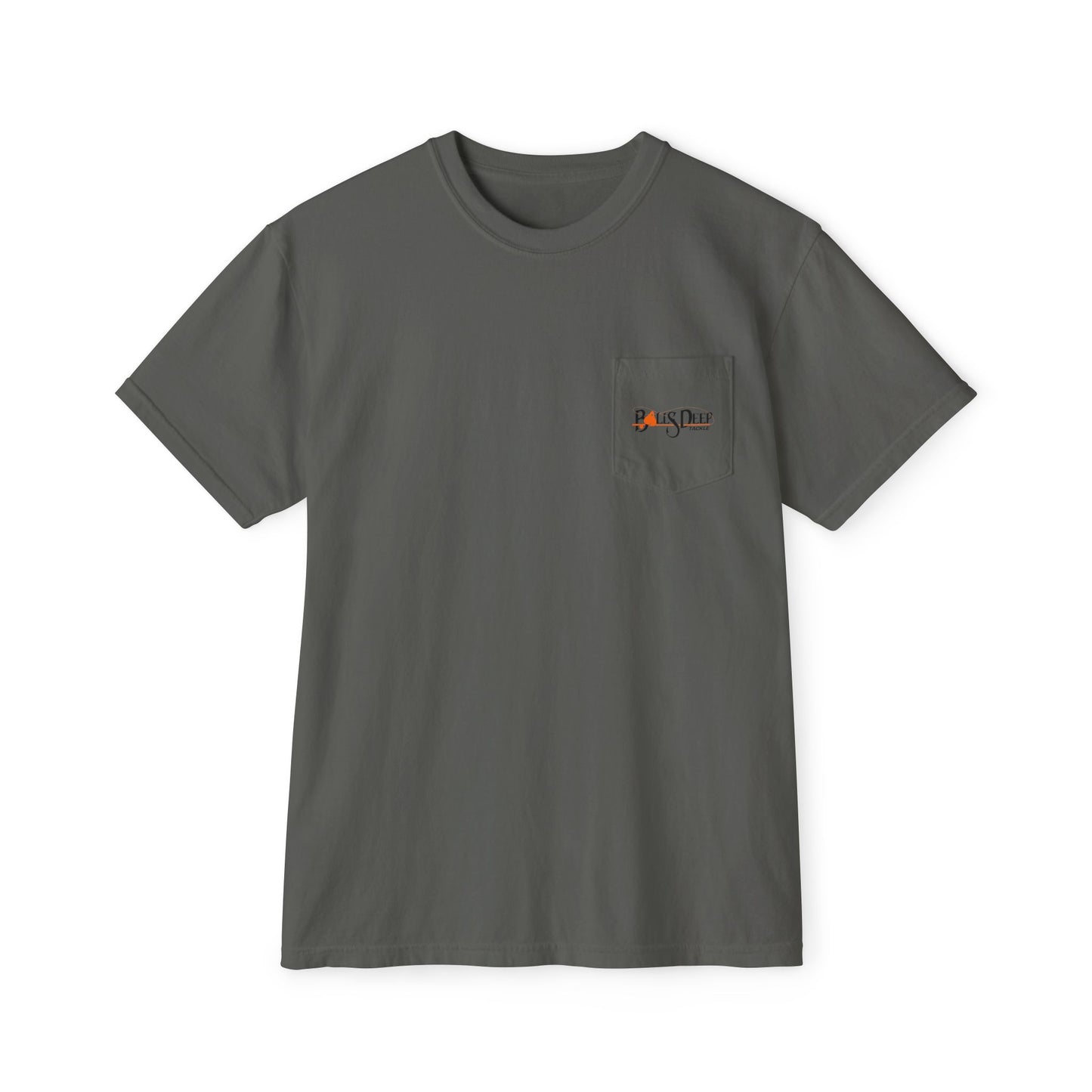 Balls Deep Tackle Signature Graphic Pocket Tee (Comfort Colors)