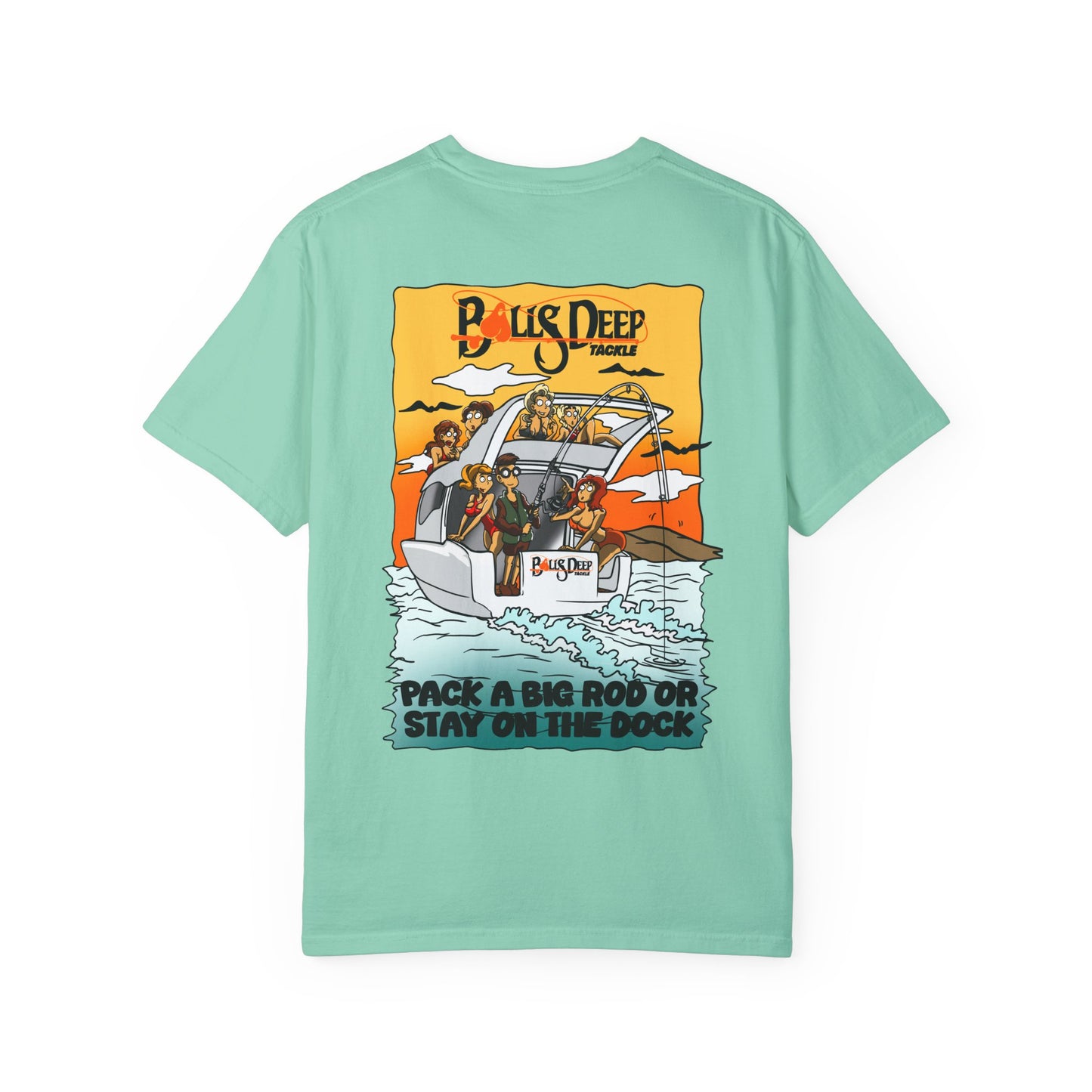 Balls Deep Tackle Signature Graphic Tee (Comfort Colors)