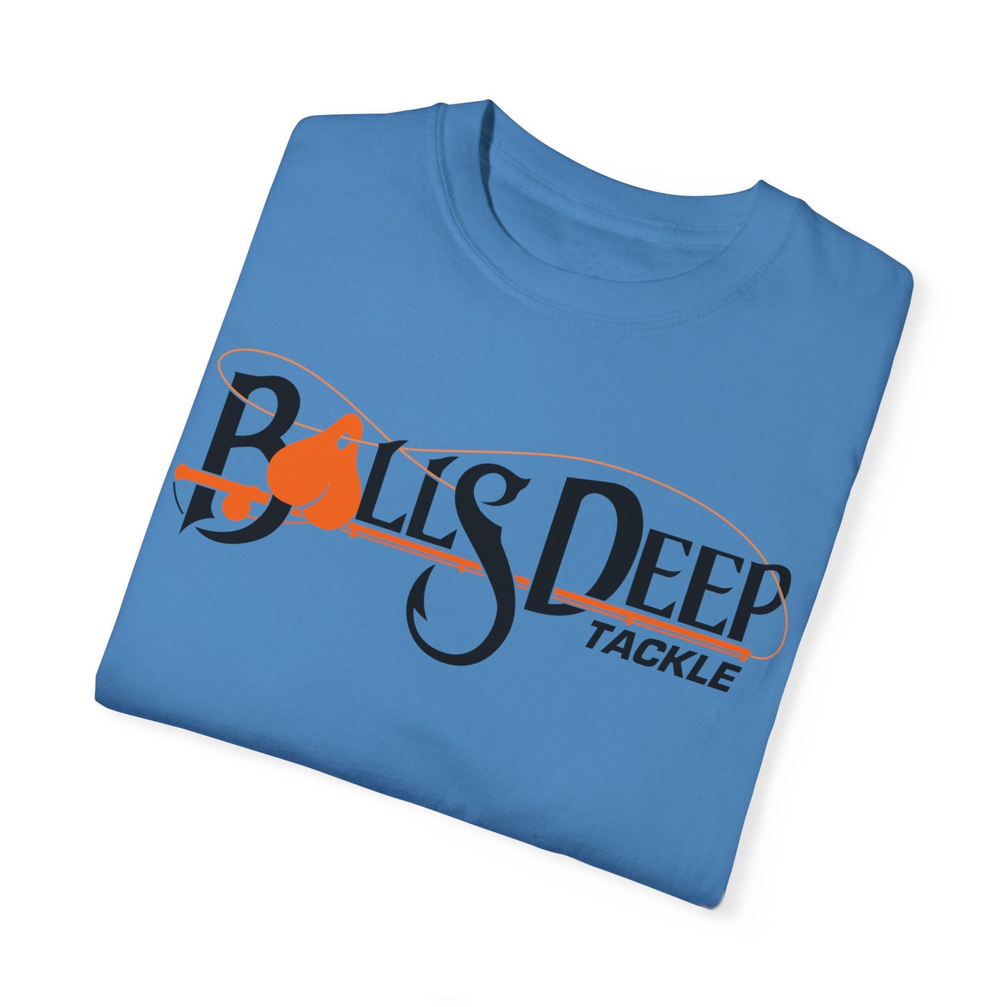 Ball's Deep Tackle Men's Signature Logo Tee (Comfort Colors)