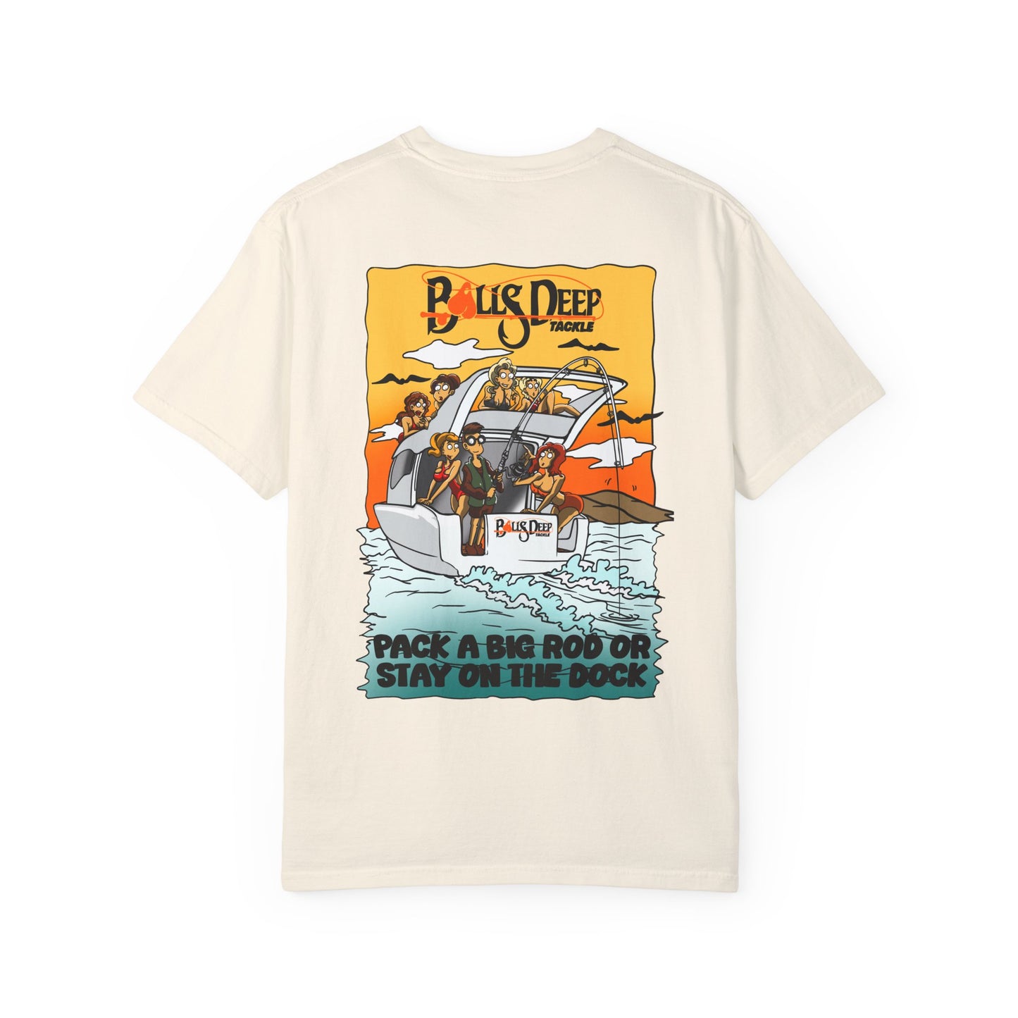 Balls Deep Tackle Signature Graphic Tee (Comfort Colors)