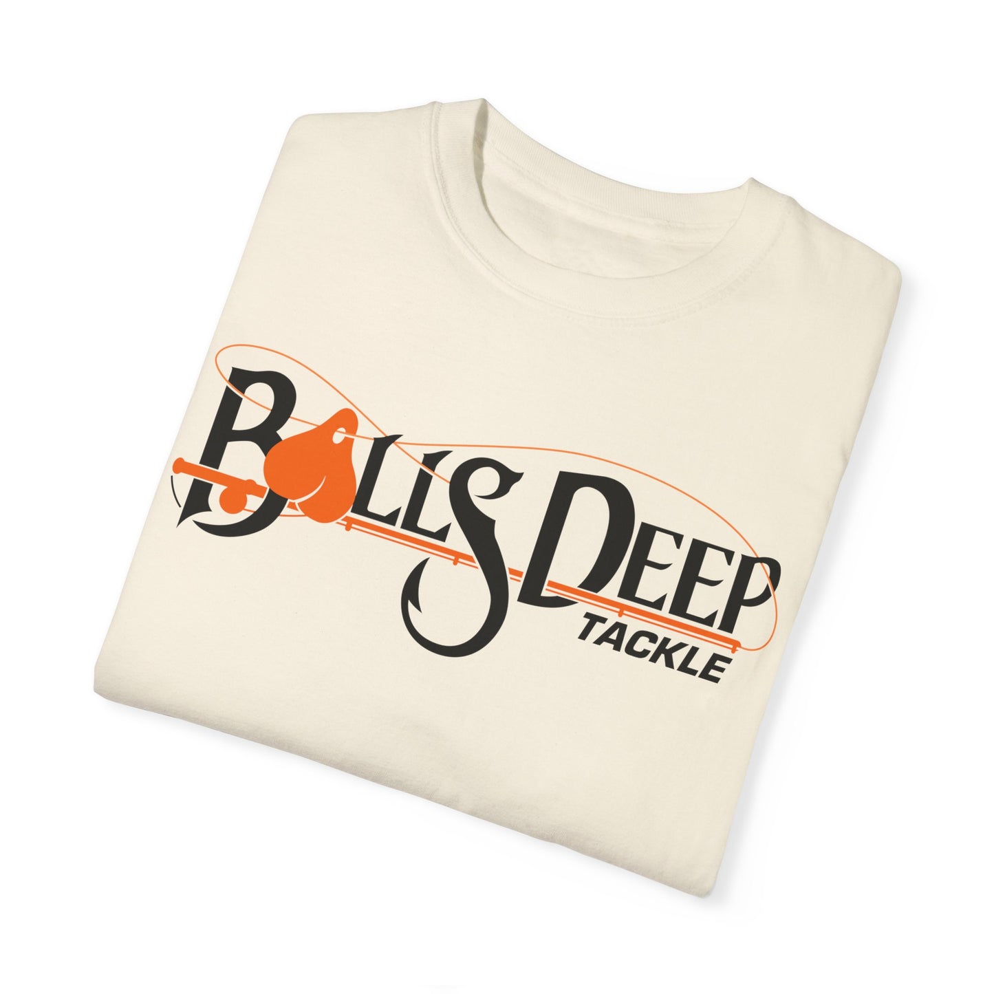 Ball's Deep Tackle Men's Signature Logo Tee (Comfort Colors)