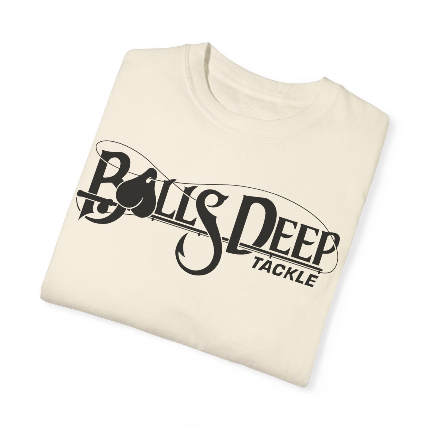 Balls Deep Tackle Women's Signature Logo Tee (Comfort Colors)