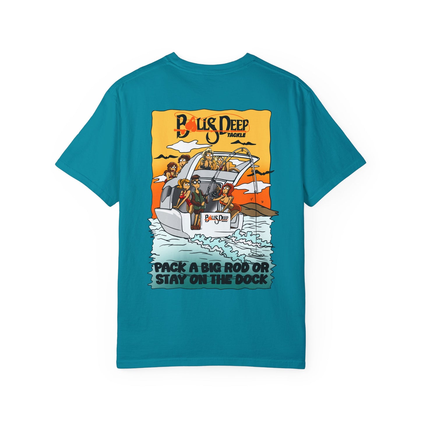 Balls Deep Tackle Signature Graphic Tee (Comfort Colors)