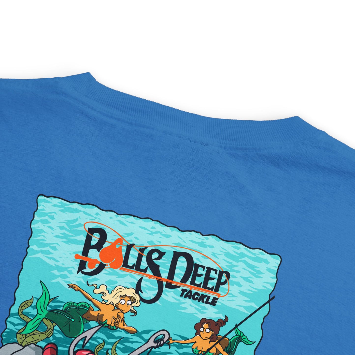 Balls Deep Tackle Signature Graphic Pocket Tee (Comfort Colors)