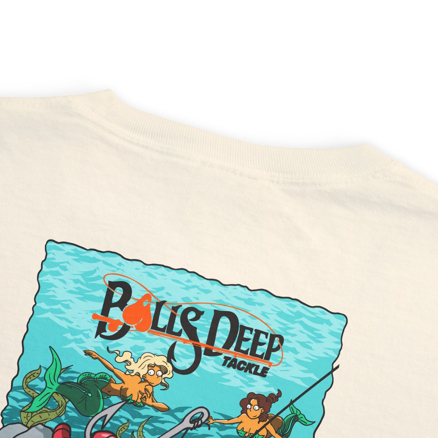 Balls Deep Tackle Signature Graphic Pocket Tee (Comfort Colors)