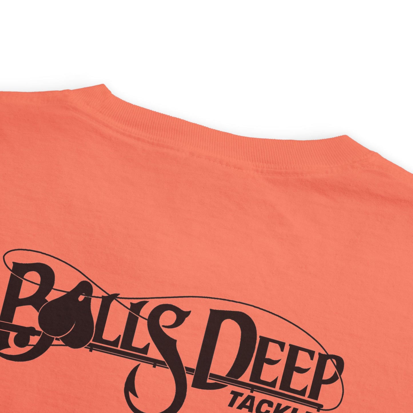 Balls Deep Tackle Signature Logo Pocket Tee (Comfort Colors)