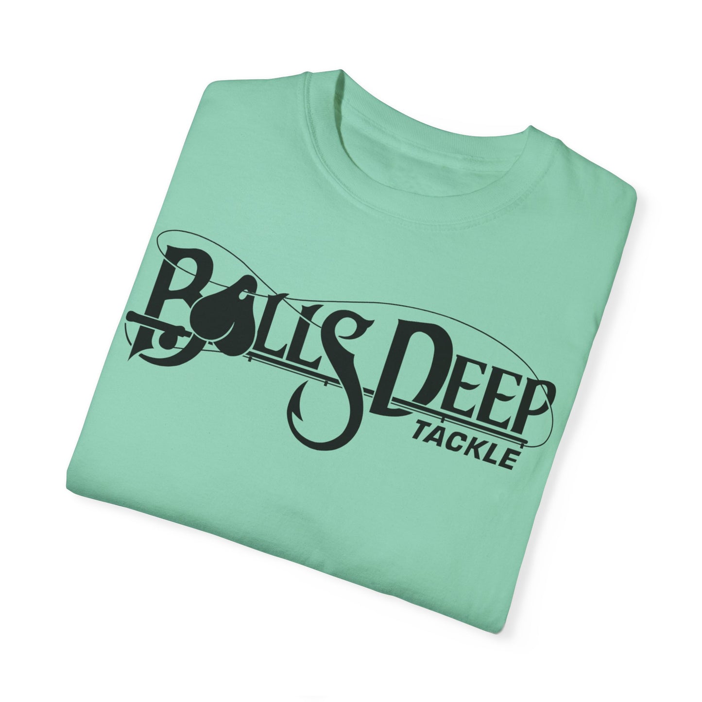 Balls Deep Tackle Women's Signature Logo Tee (Comfort Colors)