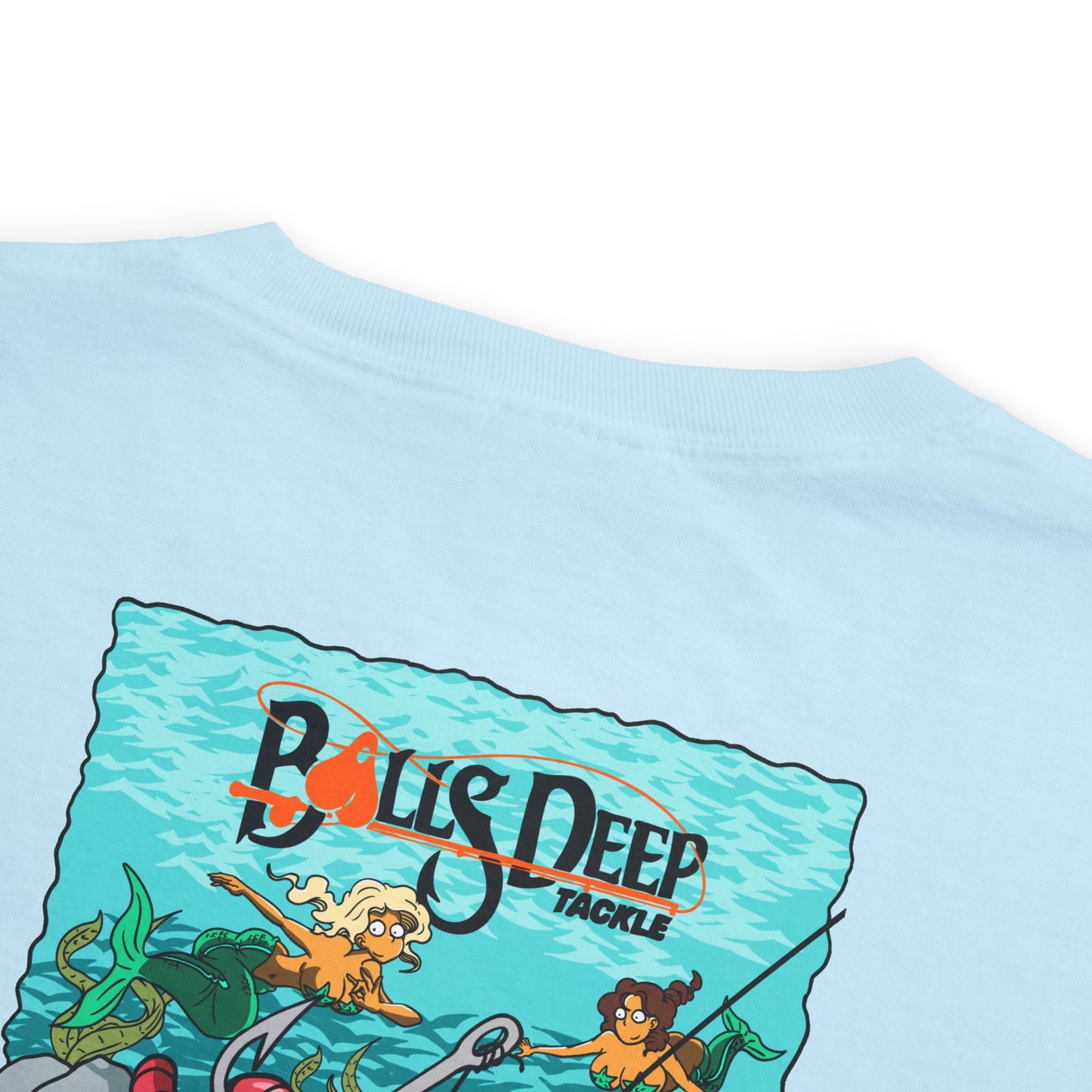 Balls Deep Tackle Signature Graphic Pocket Tee (Comfort Colors)