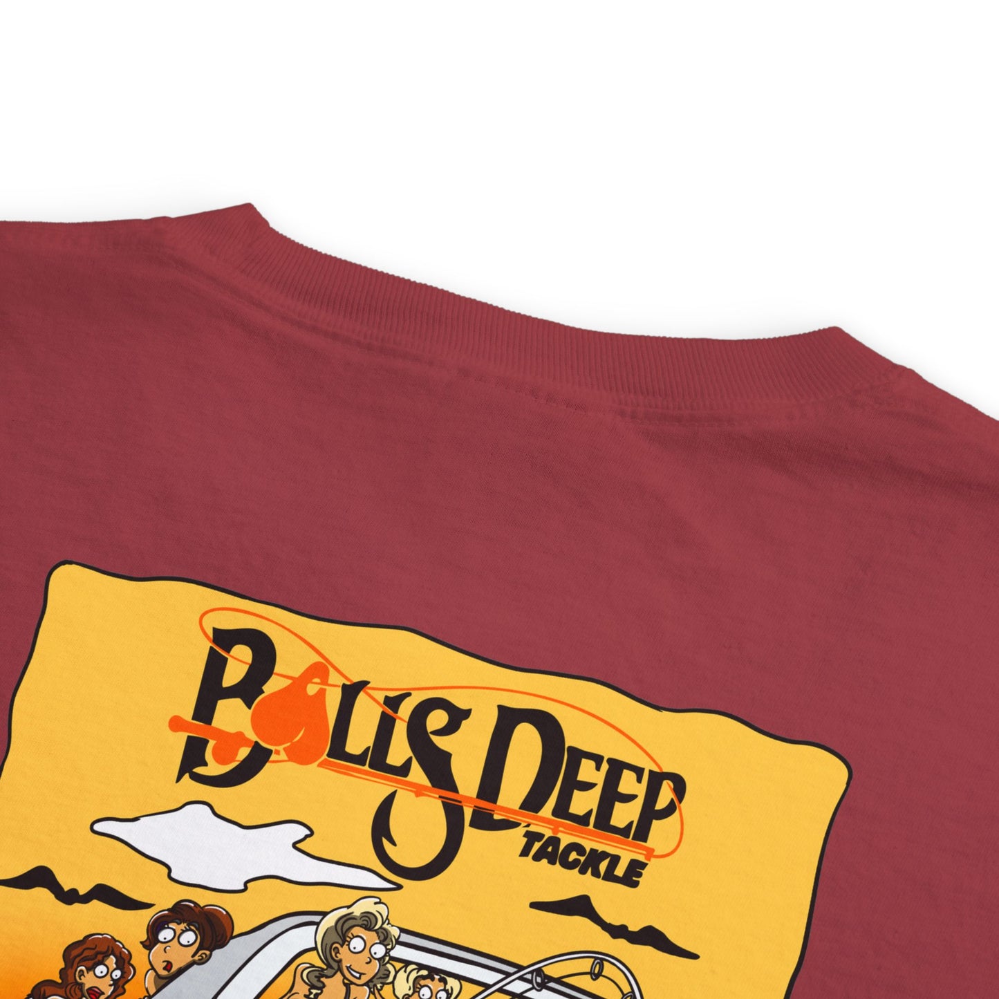 Balls Deep Tackle Signature Graphic Pocket Tee - ADULT (Comfort Colors)