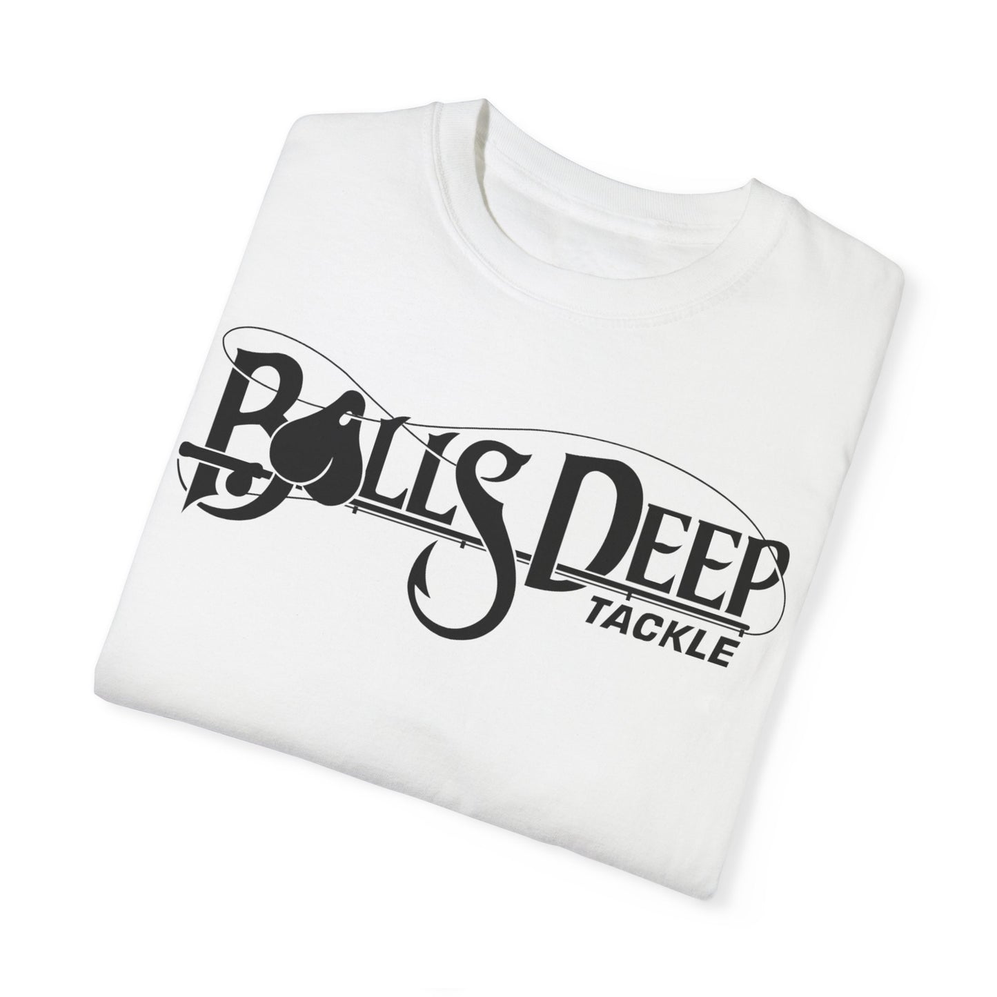 Balls Deep Tackle Women's Signature Logo Tee (Comfort Colors)