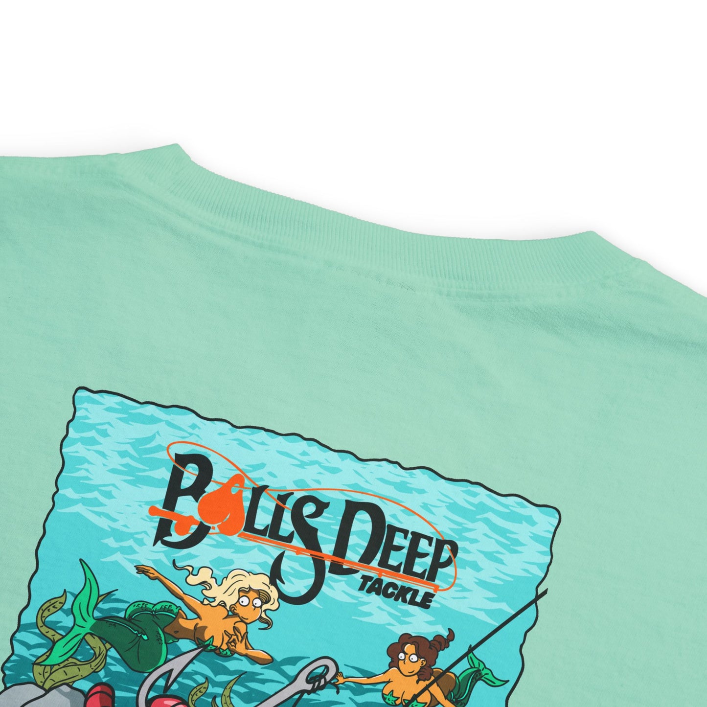 Balls Deep Tackle Signature Graphic Pocket Tee (Comfort Colors)