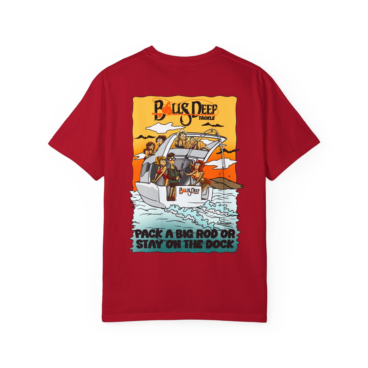 Balls Deep Tackle Signature Graphic Tee (Comfort Colors)