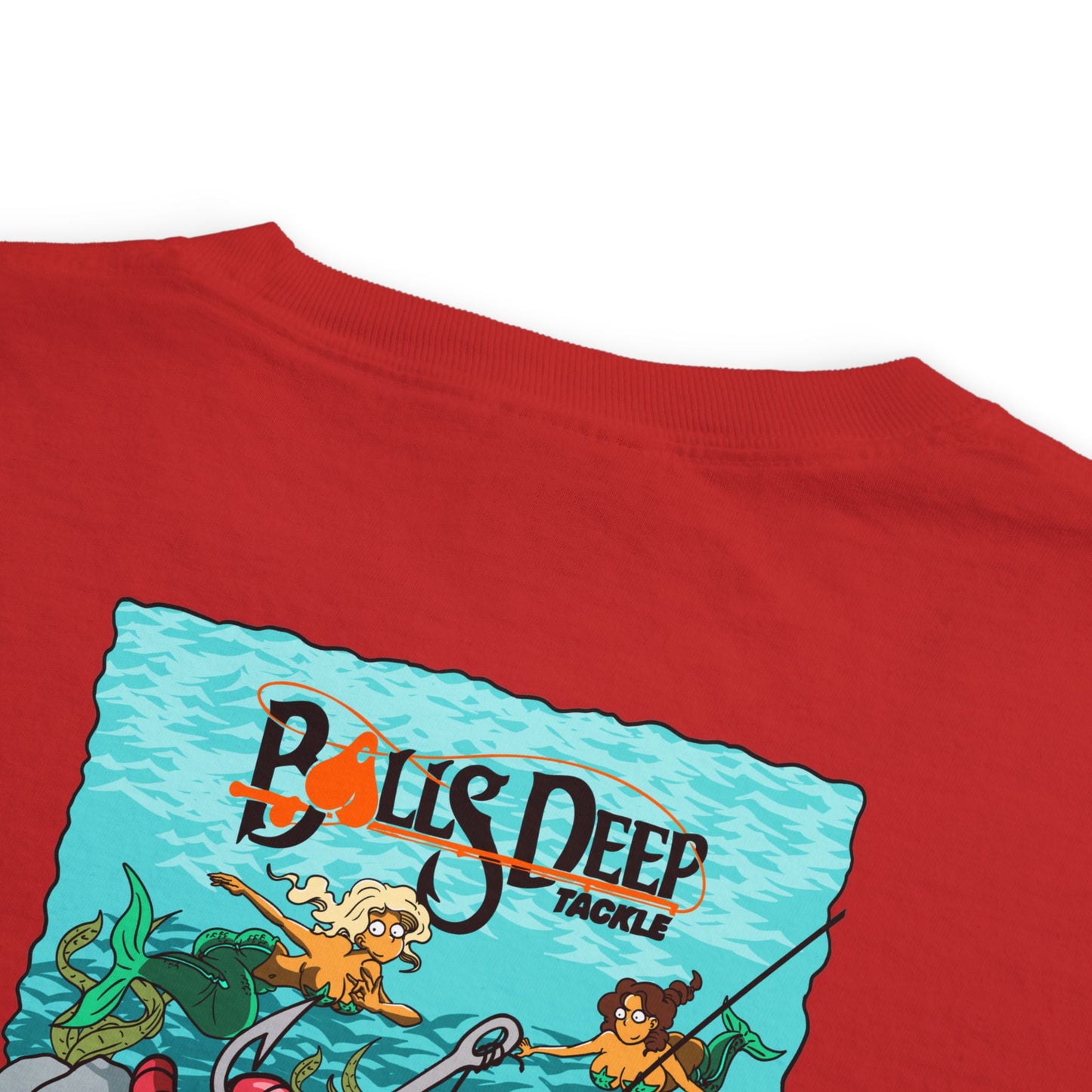 Balls Deep Tackle Signature Graphic Pocket Tee (Comfort Colors)