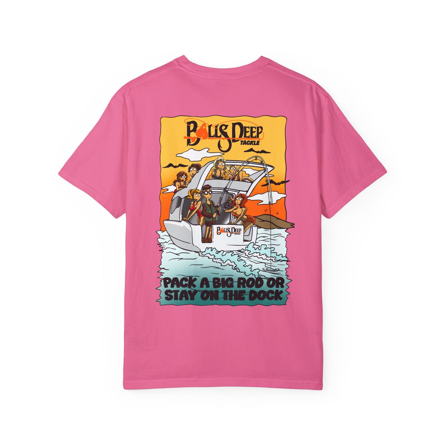 Balls Deep Tackle Signature Graphic Tee (Comfort Colors)