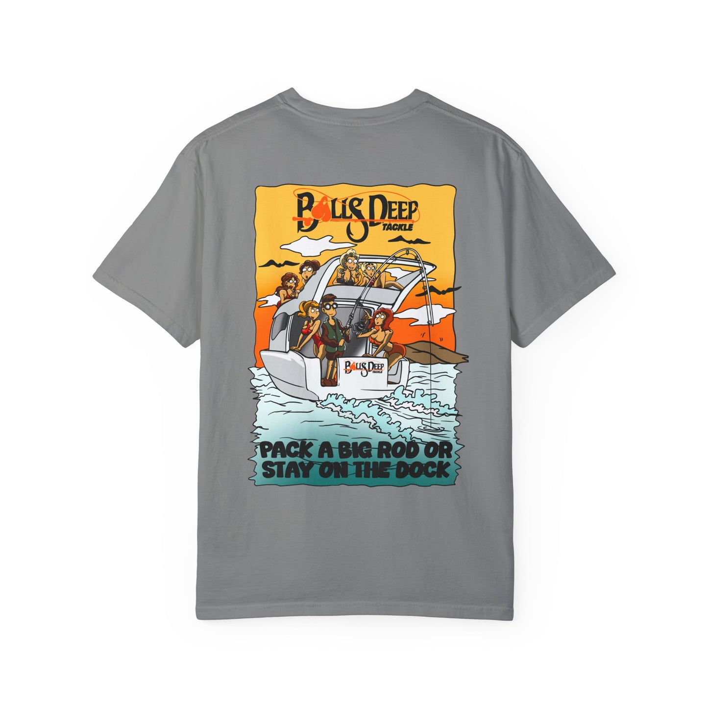 Balls Deep Tackle Signature Graphic Tee (Comfort Colors)