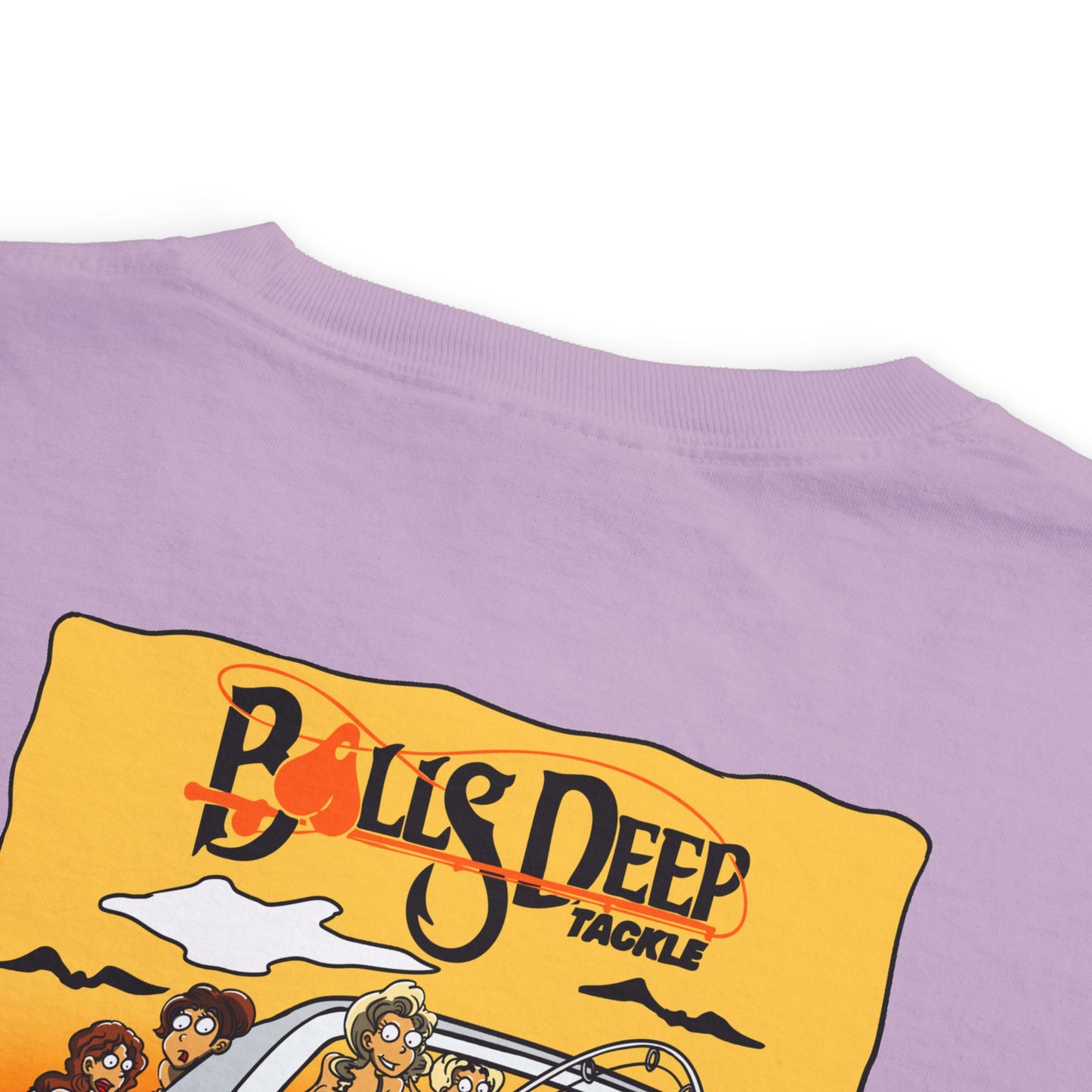 Balls Deep Tackle Signature Graphic Pocket Tee - ADULT (Comfort Colors)