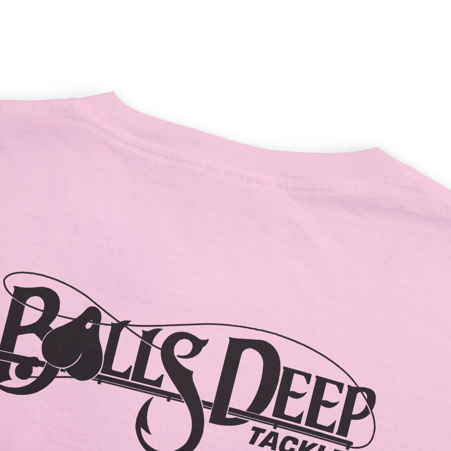 Balls Deep Tackle Signature Logo Pocket Tee (Comfort Colors)