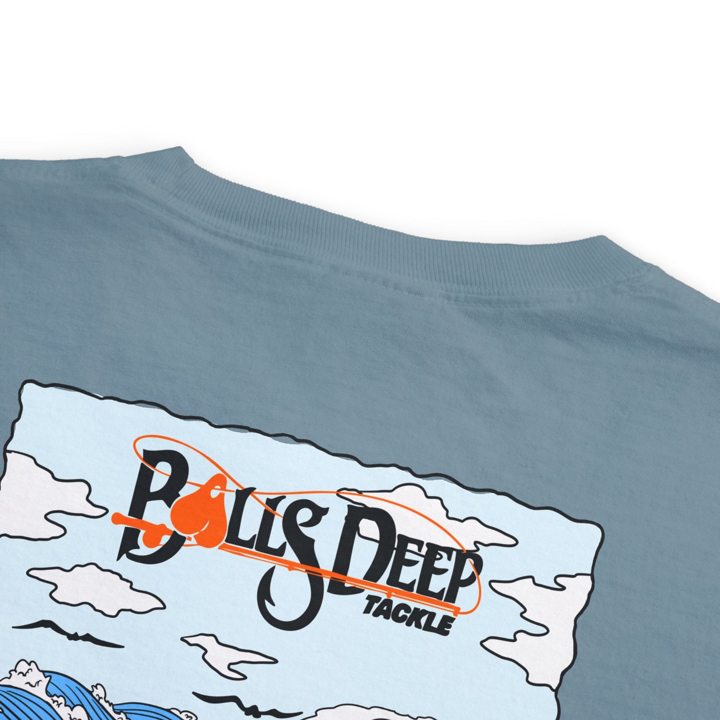 Balls Deep Tackle Signature Graphic Pocket Tee (Comfort Colors)