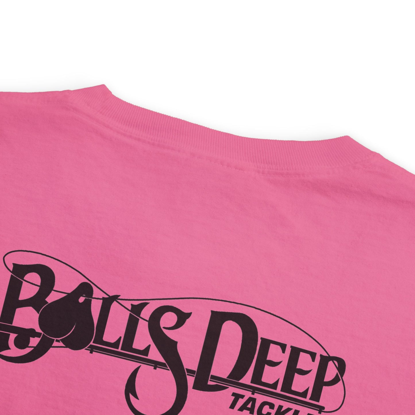 Balls Deep Tackle Signature Logo Pocket Tee (Comfort Colors)