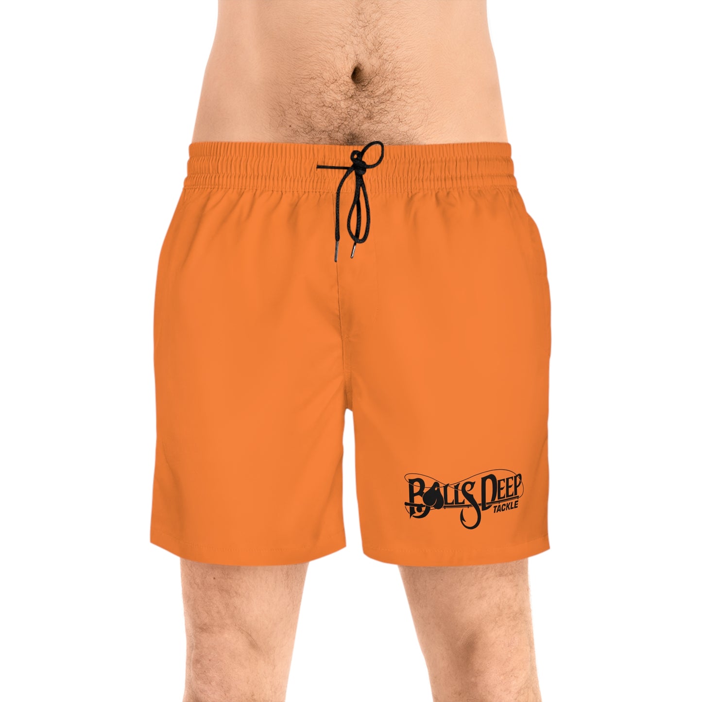 Balls Deep Tackle Signature Logo Men's Swim Trunks