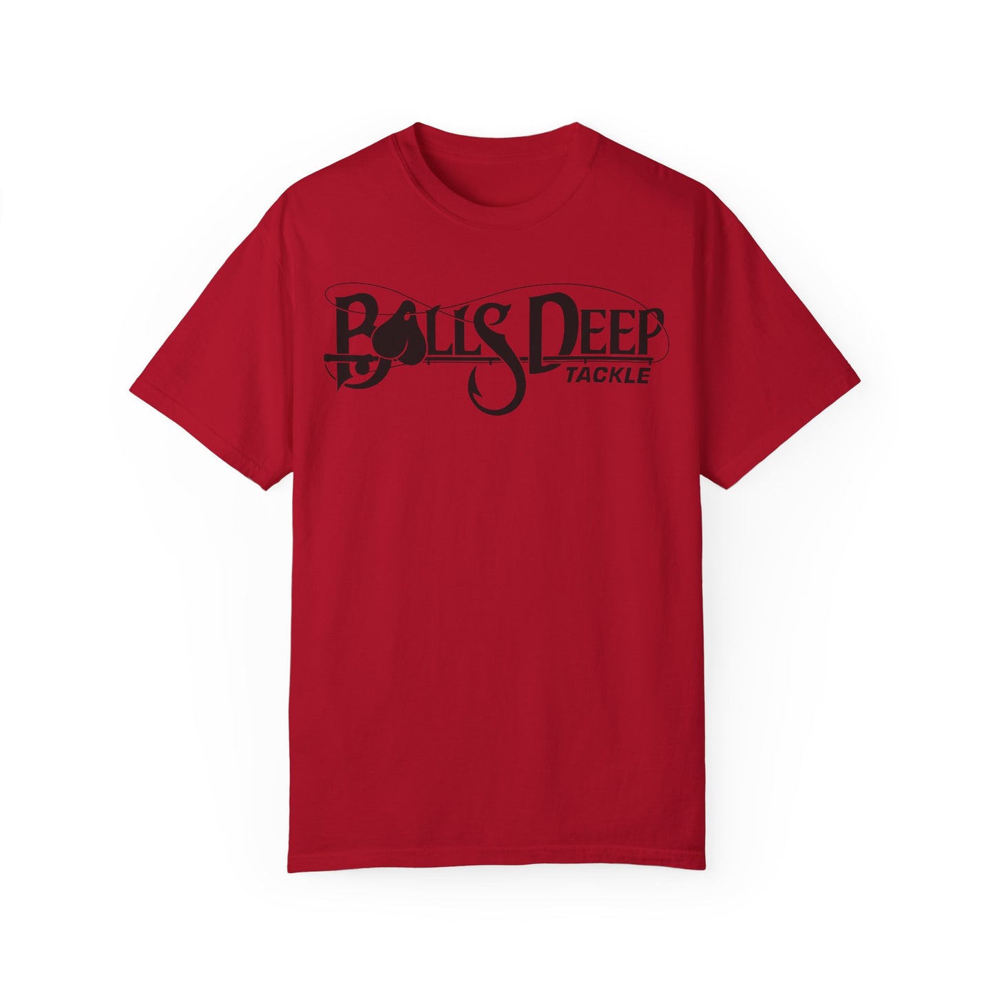 Balls Deep Tackle Women's Signature Logo Tee (Comfort Colors)