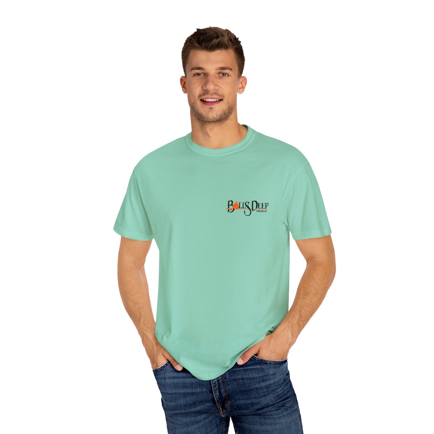 Balls Deep Tackle Signature Graphic Tee (Comfort Colors)