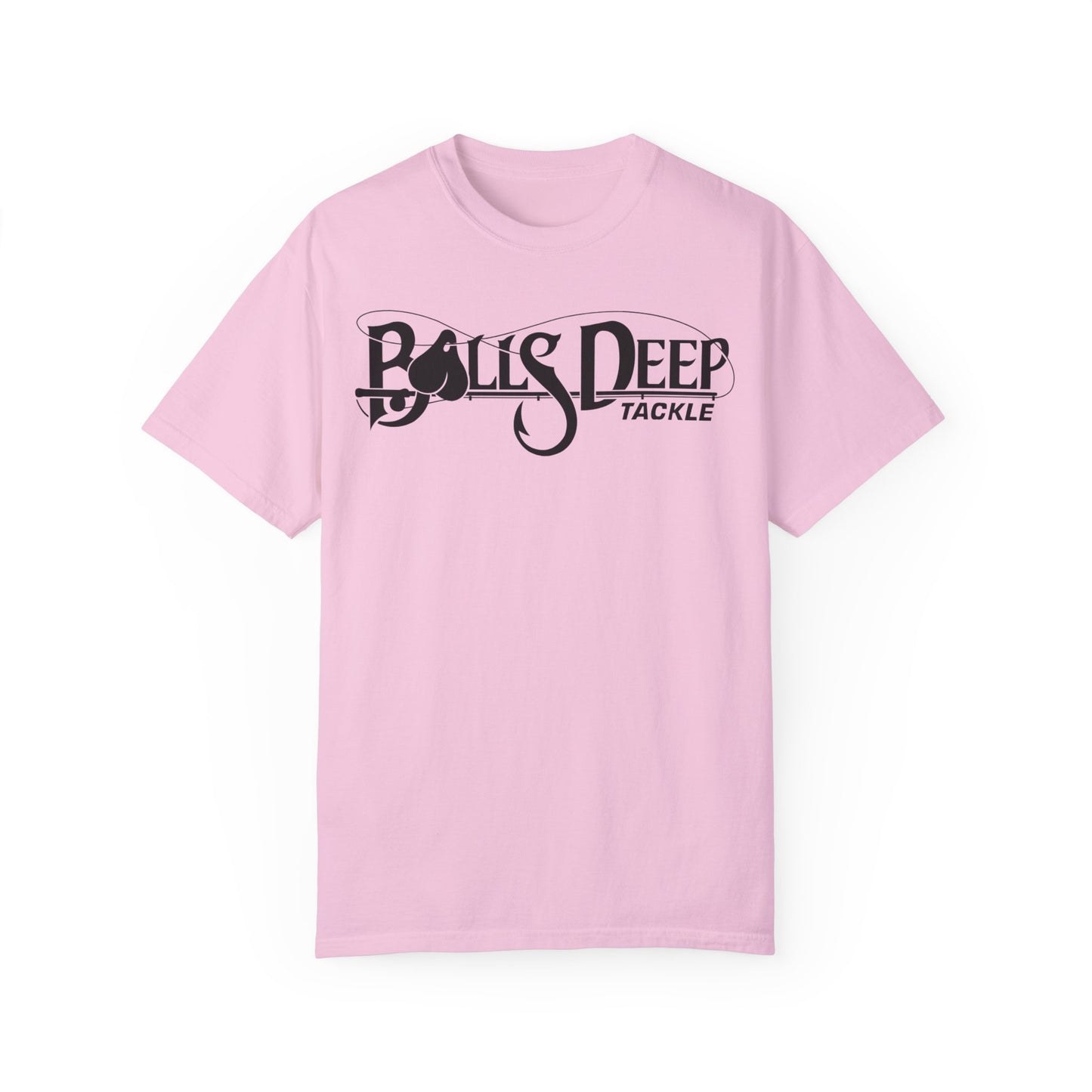 Balls Deep Tackle Women's Signature Logo Tee (Comfort Colors)