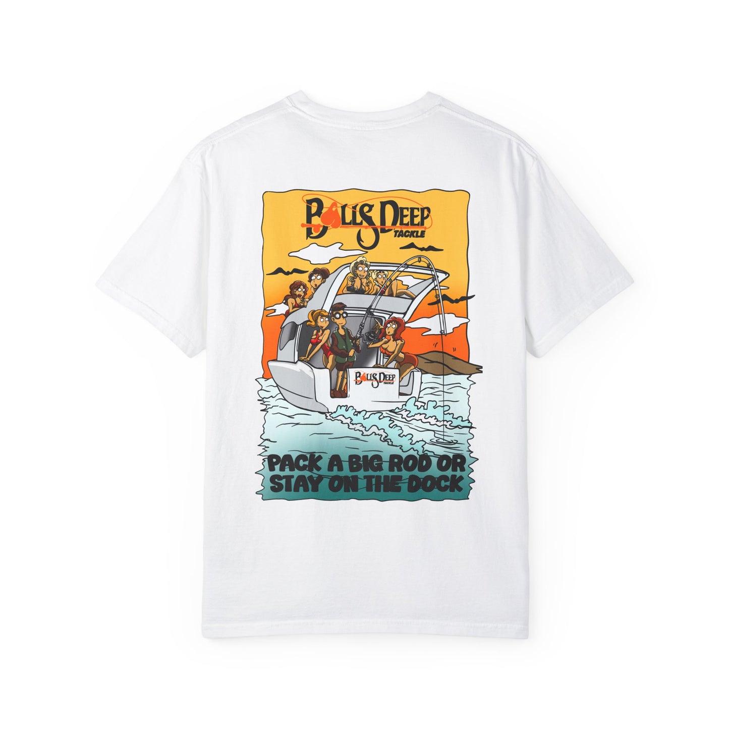 Balls Deep Tackle Signature Graphic Tee (Comfort Colors)