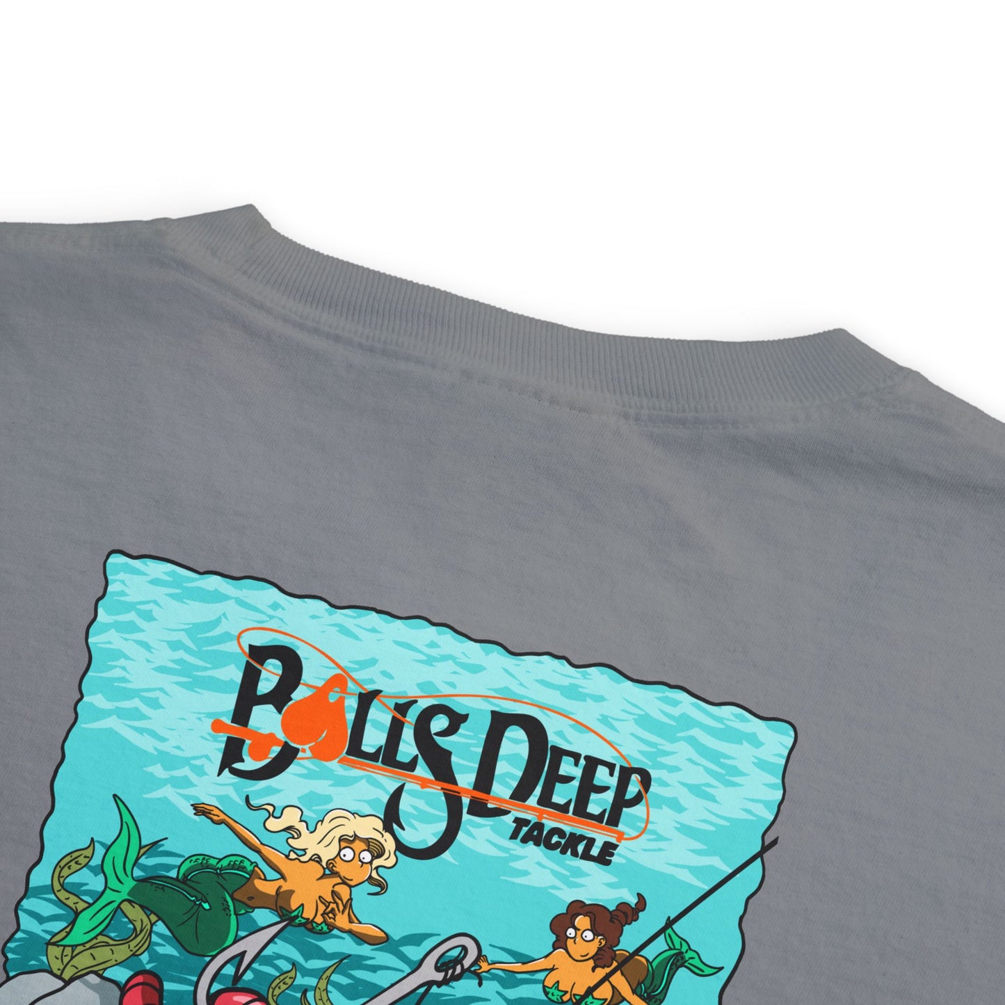 Balls Deep Tackle Signature Graphic Pocket Tee (Comfort Colors)