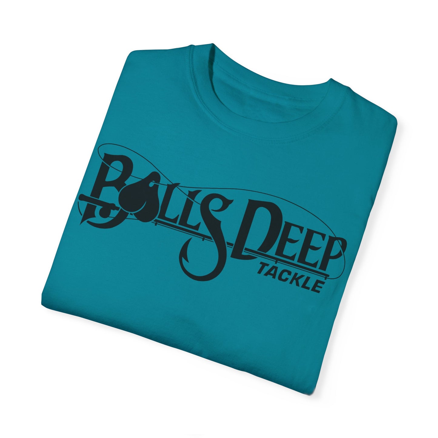 Balls Deep Tackle Women's Signature Logo Tee (Comfort Colors)