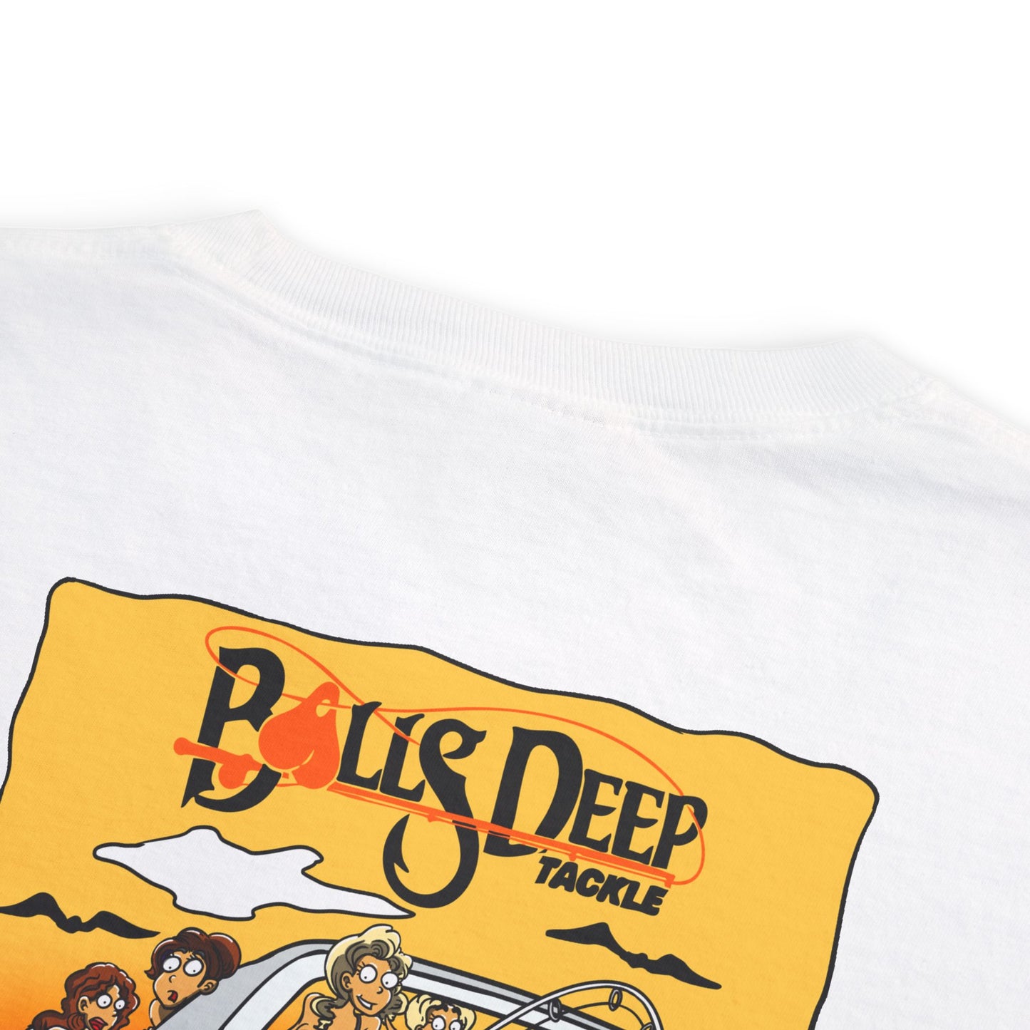 Balls Deep Tackle Signature Graphic Pocket Tee - ADULT (Comfort Colors)