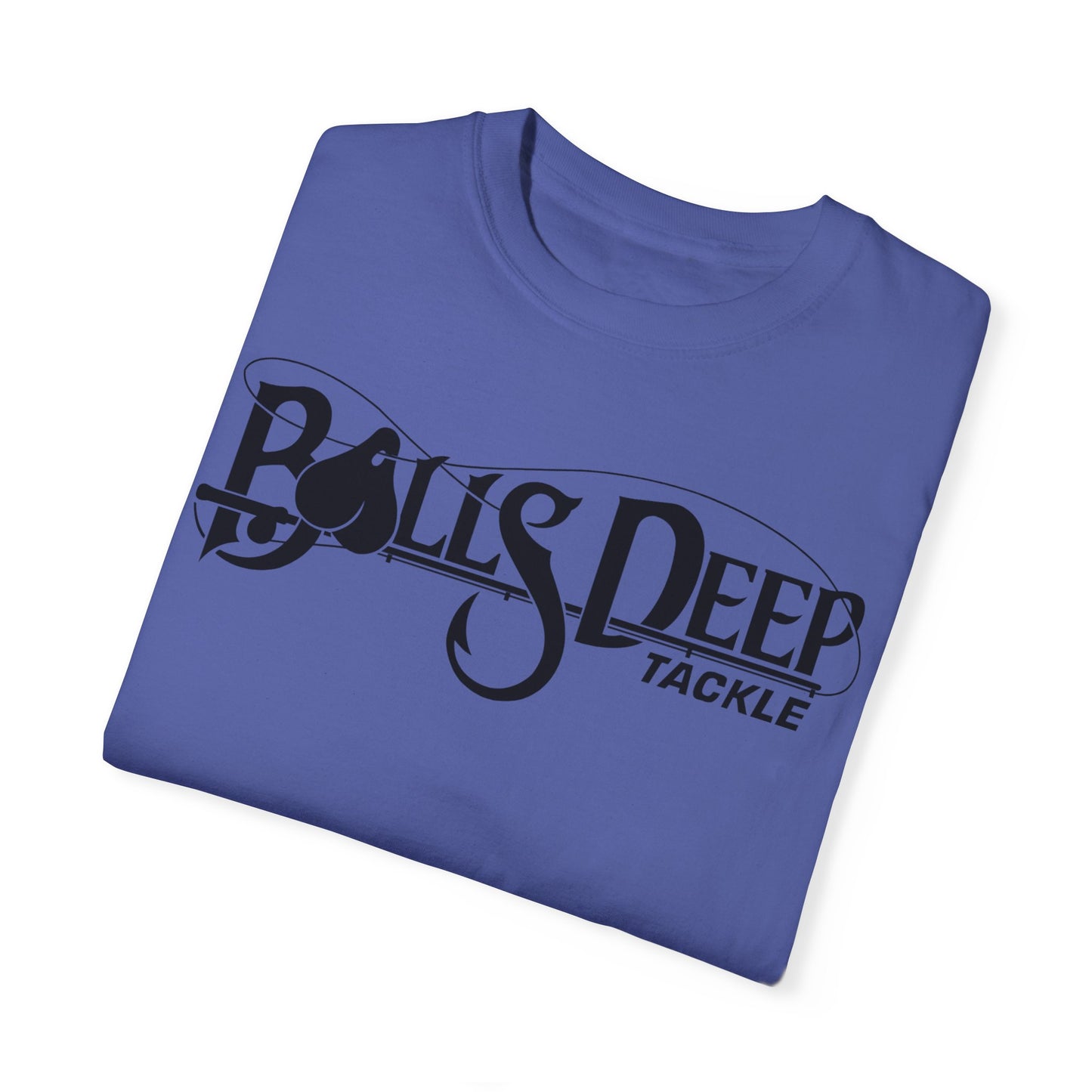 Balls Deep Tackle Women's Signature Logo Tee (Comfort Colors)