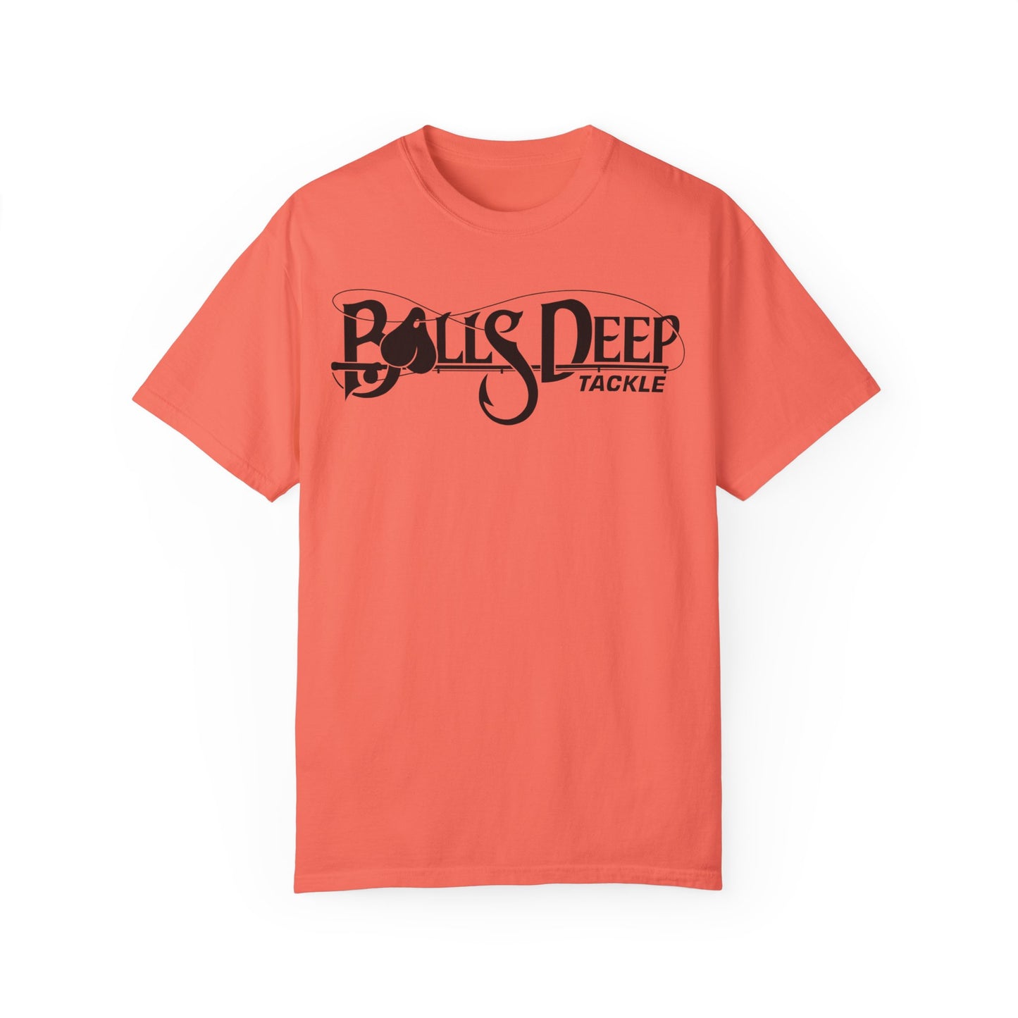 Balls Deep Tackle Women's Signature Logo Tee (Comfort Colors)