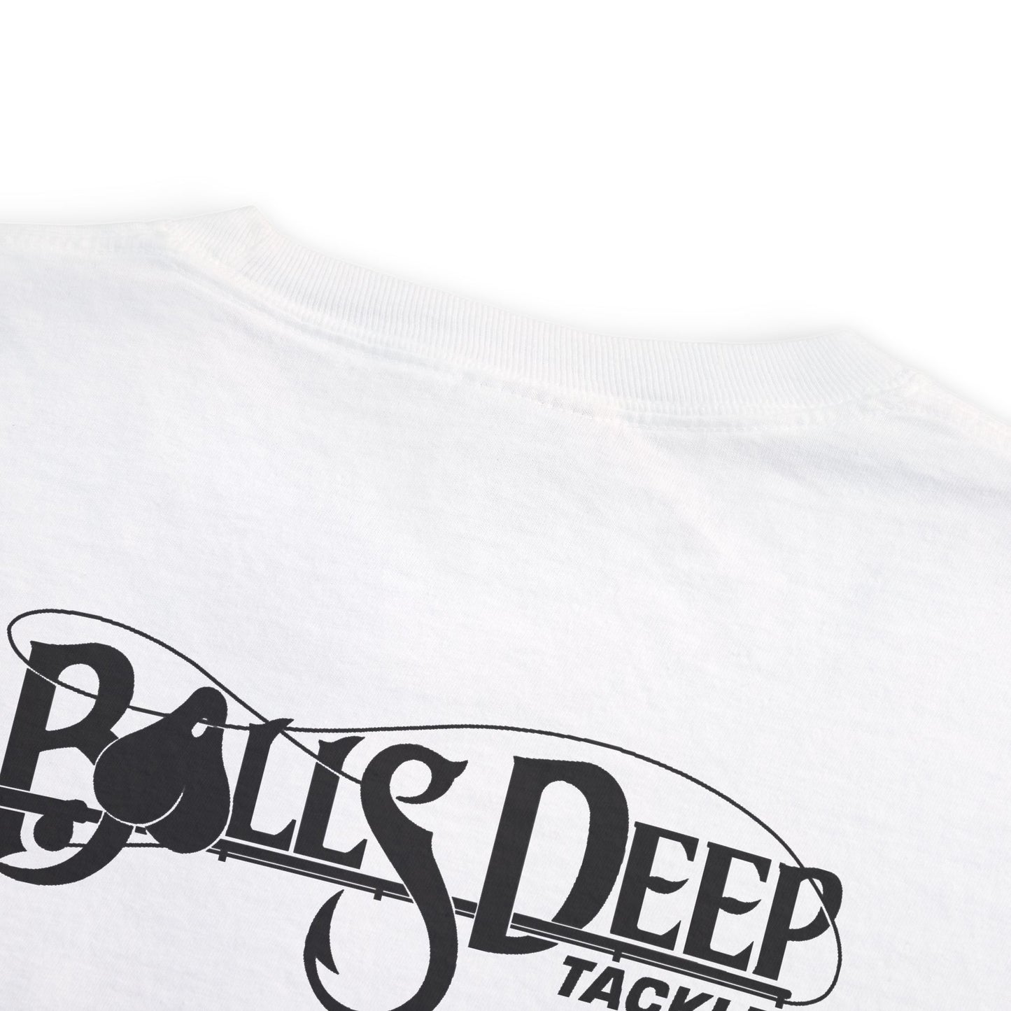 Balls Deep Tackle Signature Logo Pocket Tee (Comfort Colors)