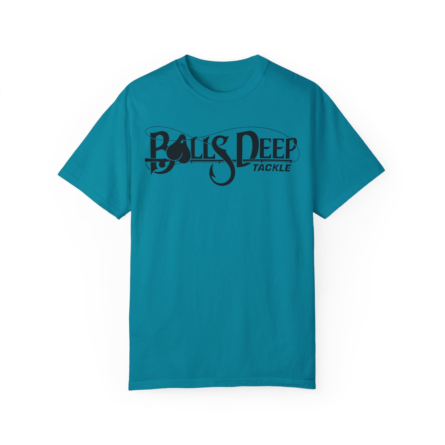 Balls Deep Tackle Women's Signature Logo Tee (Comfort Colors)