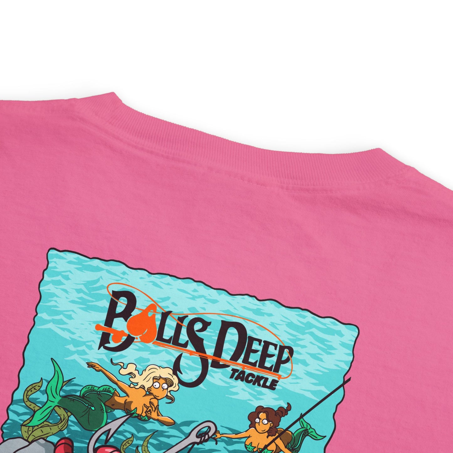 Balls Deep Tackle Signature Graphic Pocket Tee (Comfort Colors)