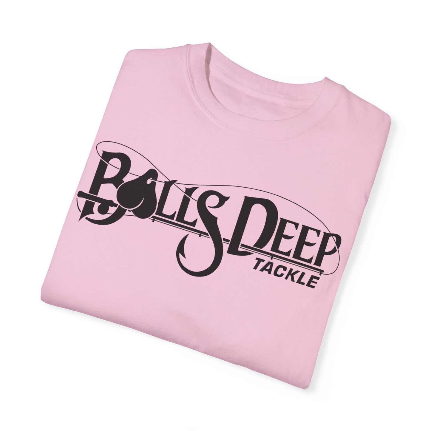 Balls Deep Tackle Women's Signature Logo Tee (Comfort Colors)