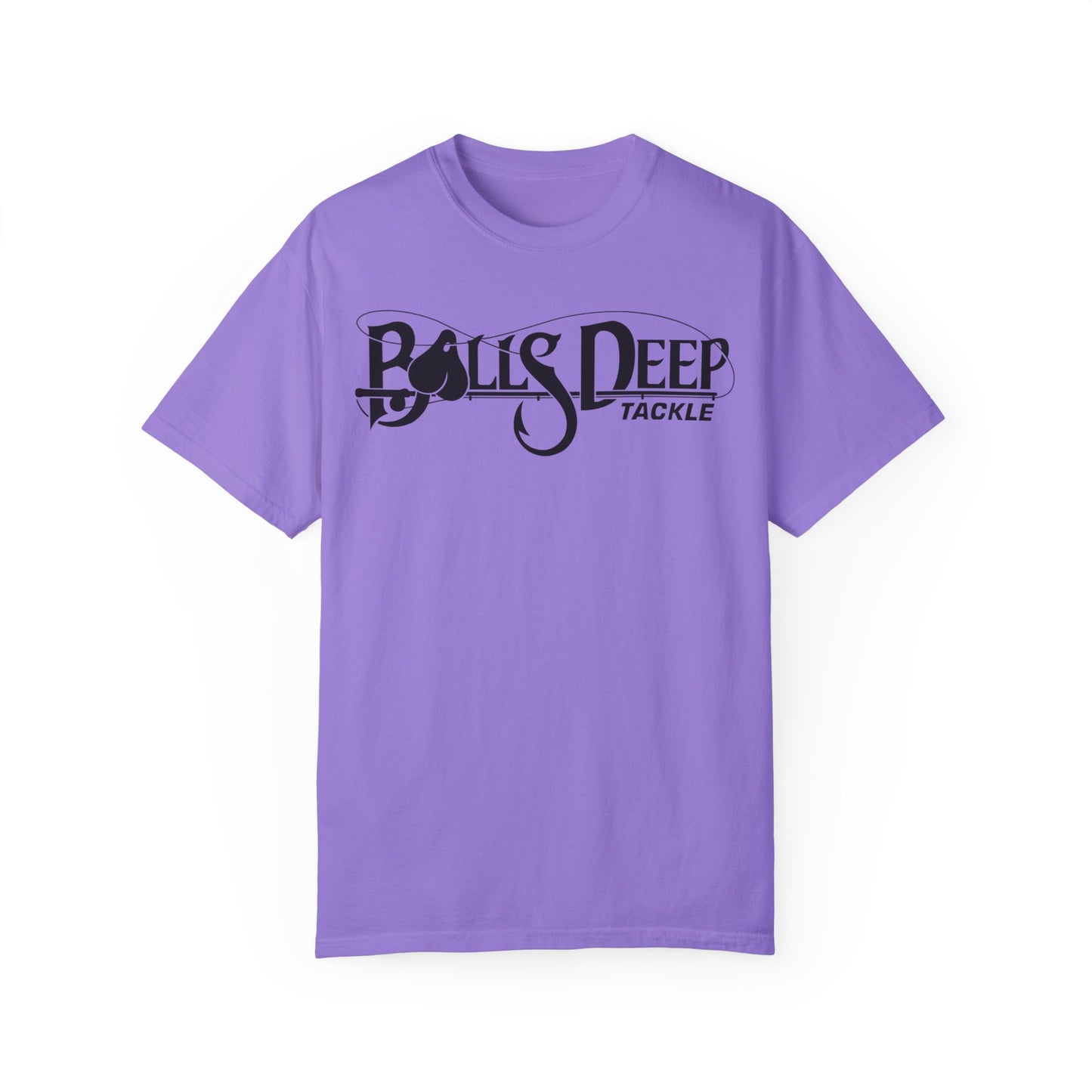 Balls Deep Tackle Women's Signature Logo Tee (Comfort Colors)