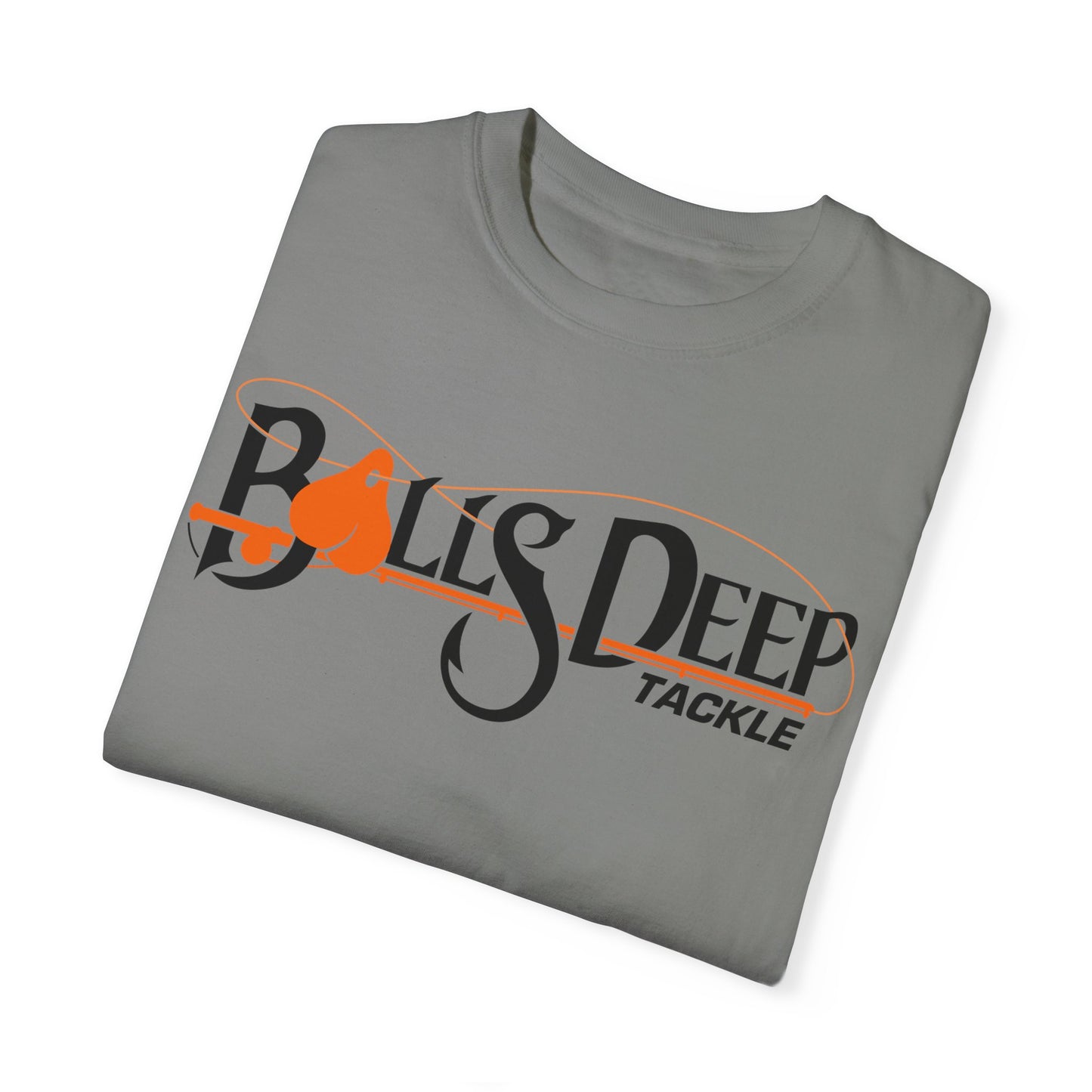 Ball's Deep Tackle Men's Signature Logo Tee (Comfort Colors)