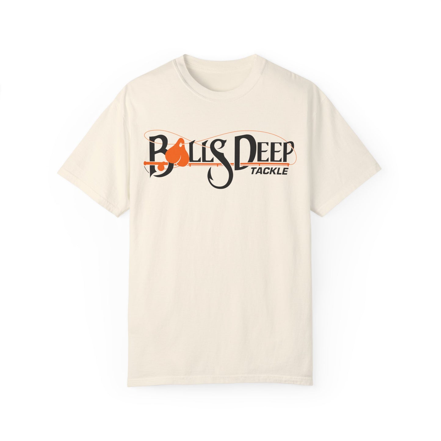 Ball's Deep Tackle Men's Signature Logo Tee (Comfort Colors)