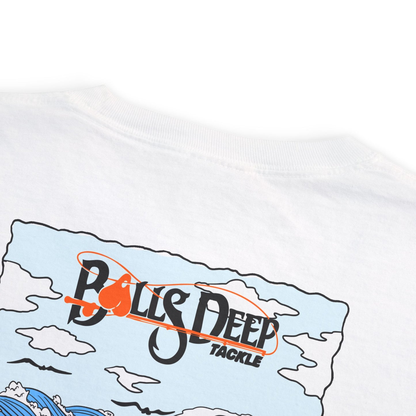 Balls Deep Tackle Signature Graphic Pocket Tee (Comfort Colors)